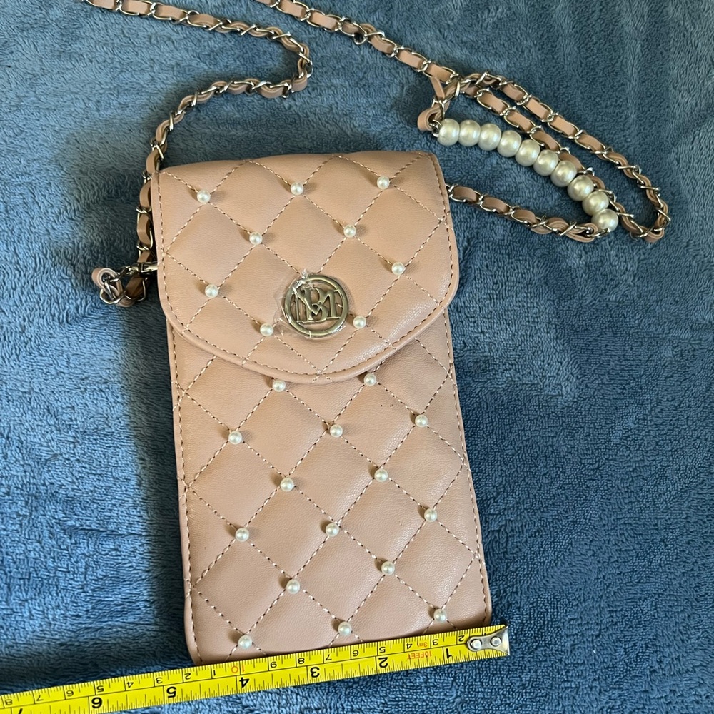 Badgley Mischka pink phone case bag - Picture 4 of 8